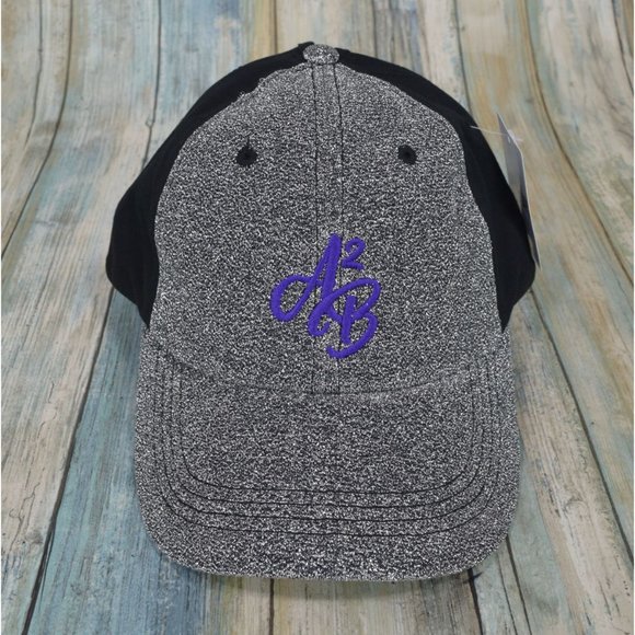 KBethos Ponytail Caps Women's Silver Glitter Hook & Loop Back NEW - Picture 3 of 9